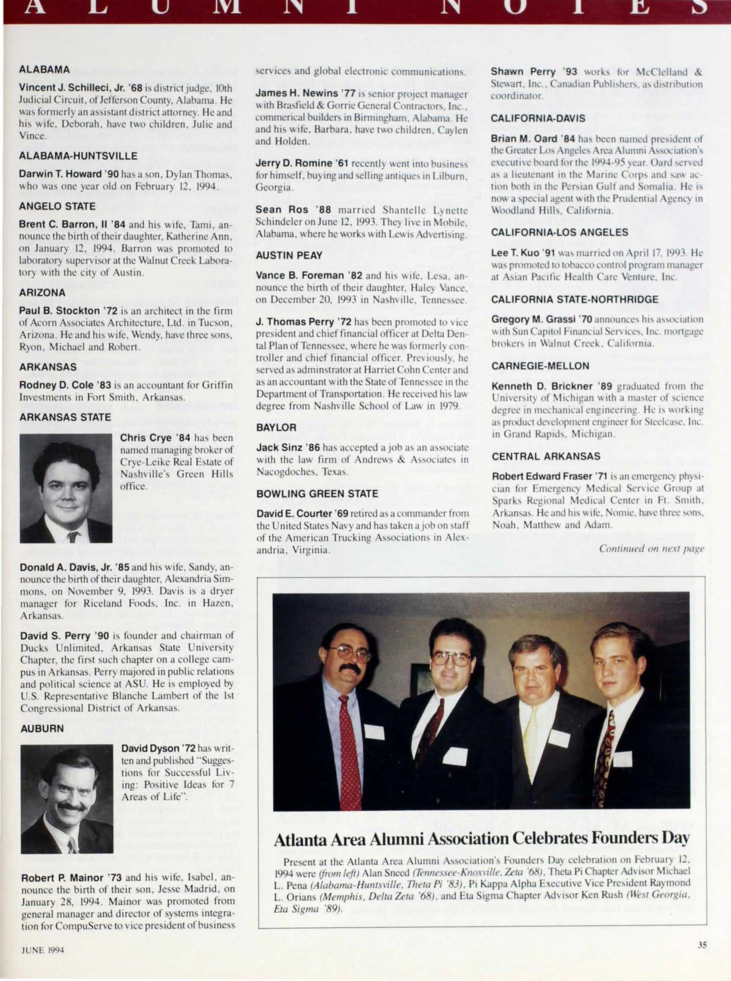 Atlanta Area Alumni Association Celebrates Founders Day